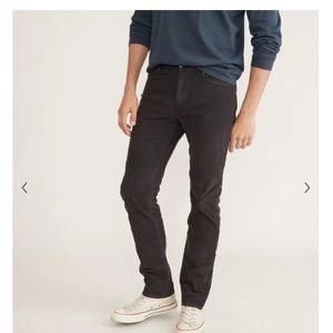 Marine layer slim straight cords, navy